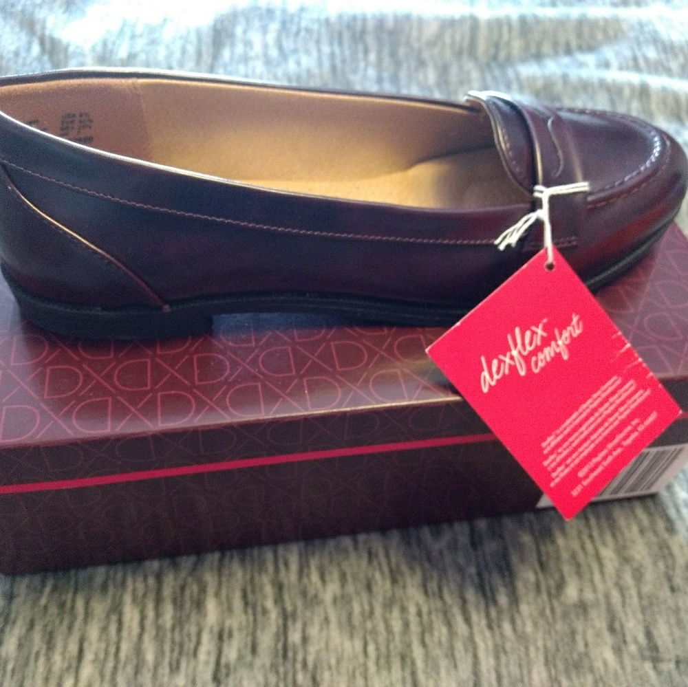 Dexflex Comfort Geneva Cordovan Womens Sz 8.5